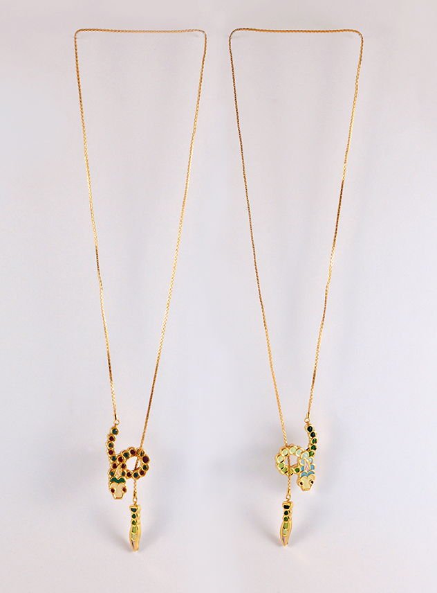 Snake Chain necklace, from the Safari collection.